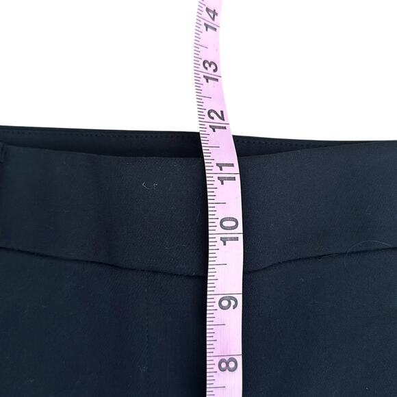 Loft Pant Skinny Leg Black Silver Stripe Size 12 - Picture 6 of 7